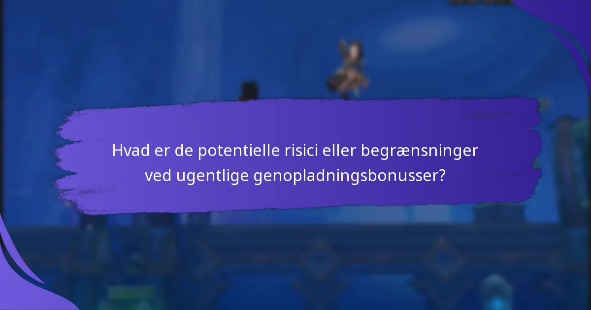 Hvordan kan spillere maksimere deres engagement med ugentlige genopladningsbonusser?