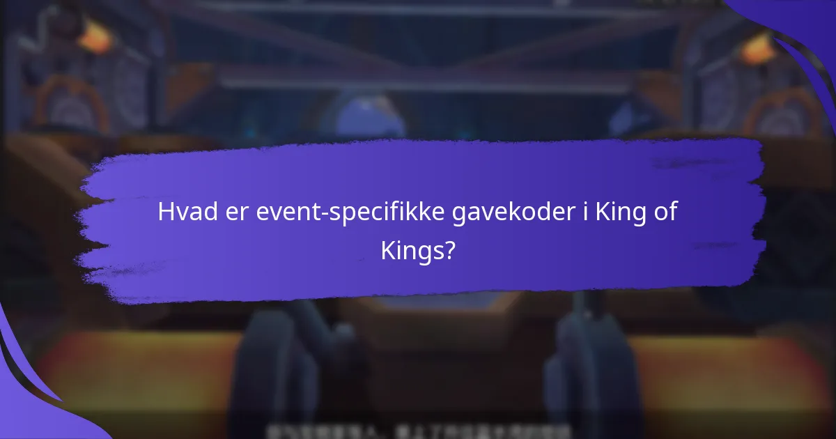 Hvilke unikke genstande kan tilgås gennem gavekoder?