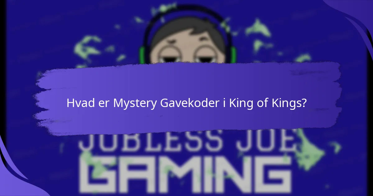 Hvilke belønninger kan spillerne forvente fra Mystery Gavekoder?