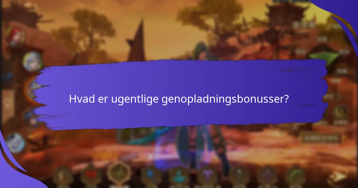 Hvordan sammenlignes ugentlige genopladningsbonusser på tværs af forskellige platforme?