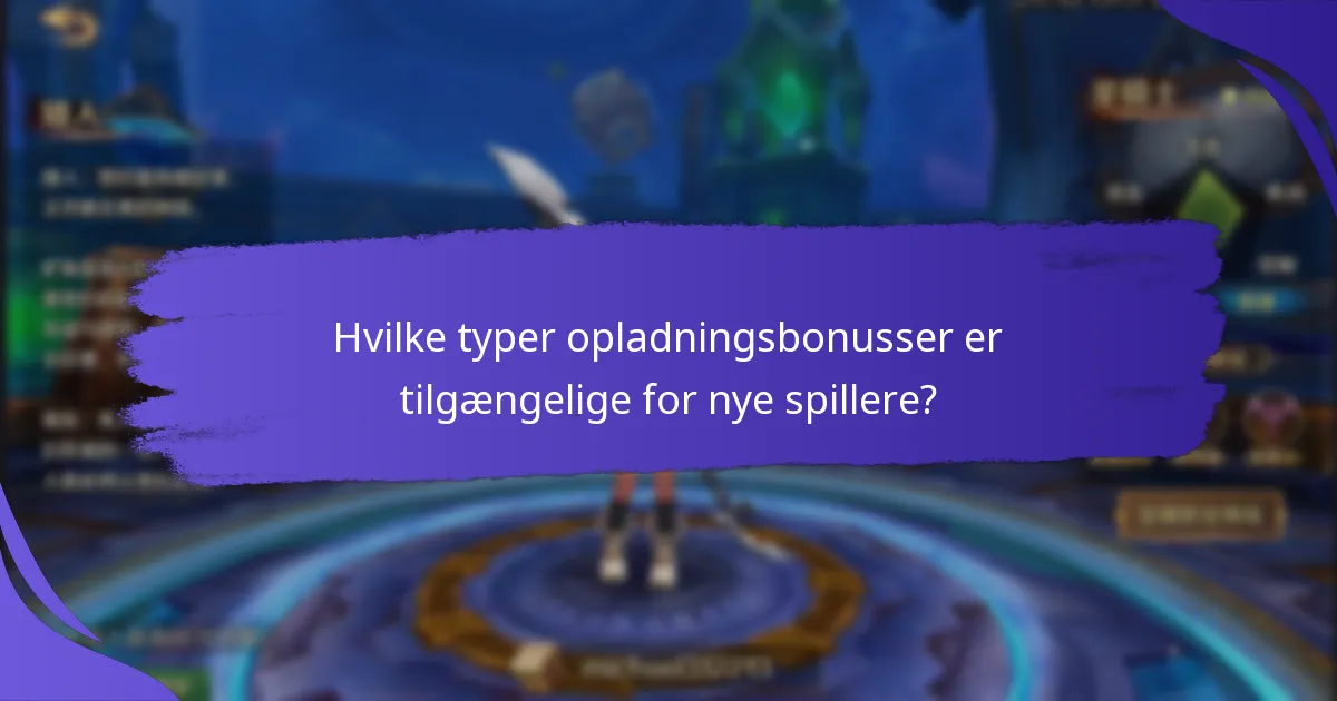 Hvordan kan nye spillere gøre krav på opladningsbonusser?